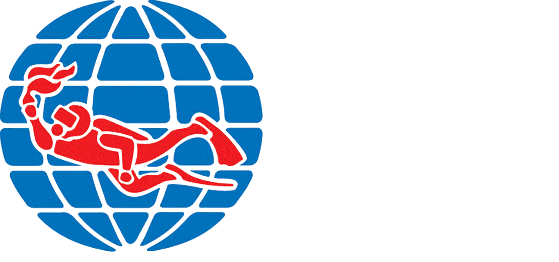 PADI-logo blanco